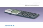 Bedienungsanleitung - Elpo24.deelpo24.de/bedienungsanleitung/Telefone/Ericsson/Ericsson_DT590.pdf · des Ericsson MD110 Kommunikationssystems. Sie haben damit ein professionelles