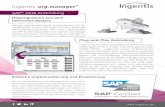 Ingentis org.manager - Produktbroschüre - SAP HCM Connectivity · 2020-02-04 · Mit SAP HR Renewal wurde die Oberfläche auf eine moderne Technologie und ein ansprechendes Design