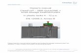 Owner's manual ClearFox – SBR QuickONE + small …...2016/10/07  · PPU Umwelttechnik GmbH, Bernecker Str. 73, 95448 Bayreuth, Tel. 0921 / 150 63 990, Fax 0921 / 150 63 999, email: