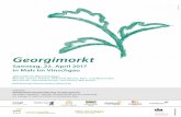 BGO - Markt Georgi 2017 – A4 x Web - Vinschgau · 2017-04-13 · mit Arthur Schnitzer – Berater und Buchautor aus der Steiermark – am Freitag, 21. April um 20 Uhr im Kulturhaus
