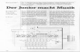 Der Junior macht Musik - retro.hansotten.nlretro.hansotten.nl/uploads/junior/articlesde/198401007.pdf · Der Junior macht Musik Elektor Januar 1984 Was ist eigentlich los mit dem