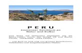 P E R U - Pia's Vias...zum Nationalreservat Pampa Galeras auf 3800m - ein Paradies für Vicuñas und Alpacas – über Hochebenen und zwei rund 4300m hohe Pässe, vorbei an verträumten