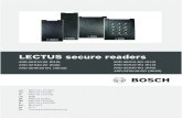 Safety Instructions LECTUS secure readers (OSDP & …...Installation of the device must comply with any local fire, health and safety regulations. A secured door that may be part of