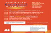 Essential - Macmillanmacmillandictionaries.com/.../2011/03/Essential_US_Blad.pdf · 2011-04-07 · NEW the Essential information tthat yyou nneed tto wwrite and sspeak EEnglish ttoday