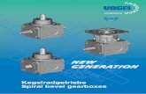 Kegelradgetriebe Spiral bevel gearboxes - Base IndustrialThe bevel gearboxes incorporate the Klingelnberg palloid-spiral gearing. With the spiral tooth form and large contact engagement,