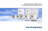 Emotron FDU 2.0 Frequenzumrichter...2007/04/01  · Emotron AB 01-3694-02r2 Einleitung 3 1. Einleitung FDU Frequenzumrichter werden hauptsächlich bei der Steuerung und zum Schutz