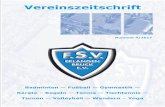 Vereinszeitschrift - FSV Erlangen-Bruck · 2019-03-05 · 6 Von diesem Gedanken an eine zeitnahe Weiterentwicklung unseres Vereins sollten natürlich Gespräche mit Nachbarvereinen
