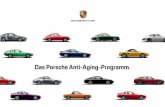 Das Porsche Anti-Aging-Programm. · 2020-01-07 · Das Porsche Anti-Aging-Programm: 1. November 2019 bis 15. März 2020 Dass man Ihrem Porsche sein Alter nicht gleich ansieht, liegt