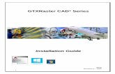 GTXRaster CAD V2012 Installation Guide - GTX Corporation CAD V2016... · 2015-04-30 · 3 GTXXRRaasstteerr CCAADD SSeerriieess Product Overview The GTXRaster CAD® Series is a third