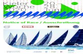 Kieler 20.– Woche 28. 2020 Juni - kyc. de...7 3 [NP] [DP] ELIGIBILITY AND ENTRY 3.1 The regatta is open to boats of the classes/events as stated in NoR 4.1. 3.2 Eligible boats shall