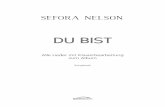 857543 Sefora Nelson Songbook Innen - SCM Shop€¦ · SEFORA NELSON Alle Lieder mit Klavierbearbeitung zum Album Songbook du bist {{