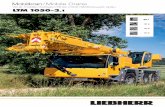 Mobilkran /Mobile Crane - Liebherr Group ... 4 LTM 1050-3.1 T 38 m 9 t m 2,55 m HK 1,4 m K 9,2 m ¢â‚¬â€œ