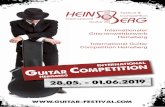 Internationaler Gitarrenwettbewerb Heinsberg …...- eine Naxos CD Produktion in der „Laureate Series“ Dem Gewinner werden von unseren Partnern Konzertengagements angeboten. Dazu