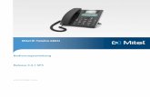 Mitel IP-Telefon 6865i Bedienungsanleitung Release 3.3.1 SP3 · 2020-04-16 · Mitel, im Folgenden „Verkäufer“ genannt, räumt dem Kunden ein persönliches, weltweit gültiges,