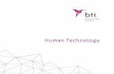 Human Technology - zm-online€¦ · Imagen propiedad de BTI Biotechnology Institute . Human Technology Our mission is to develop and apply the most innovative solutions for their