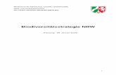 Biodiversitätsstrategie NRW...1 Ministerium für Klimaschutz, Umwelt, Landwirtschaft, Natur- und Verbraucherschutz des Landes Nordrhein-Westfalen (MKULNV) Biodiversitätsstrategie