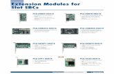Extension Modules for Slot SBCs - Soporte Dinámico Industrialcontrol.sdindustrial.com.mx/especificaciones/Extension Modules for Slot SBCs... · Extension Modules for Slot SBCs PCA-AUDIO-00A1E
