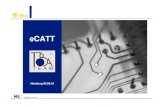 eCATT · 2010-06-14 · eCATT als zentraler Testserver Testserver WebAS > 6.20 Beliebige SAP-Systeme mit Basis > 4.6C SP32 Hier werden die Skripts abgelegt und verwaltet. Hier werden