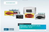Haupt- und NOT-AUS- Schalter 3LD...Siemens LV 10 · 10/2017 2 Vorspann Bestellhinweise Übersicht Bestellung von Sonderausführungen Bei Bestellung von Erzeugnissen, die von katalogmäßigen