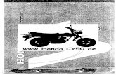 Honda CB 50 Ers · PDF file "Beschreibung" dem Teile-Katalog angegebene HONDA-Code beachtet werden. Farbcode Farb-Bezeichnung Teilecode HONDA-Code A NH-O Weiß B NH-1 Schwarz CT Sonderschwarz