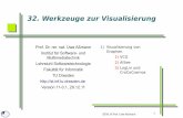 32. Werkzeuge zur Visualisierung - TU Dresdenst.inf.tu-dresden.de/files/teaching/ws11/sew/slides/32...Prof. U. Aßmann, SEW 10 Graphsprache GDL graph: { title:"kline" status:wrapped