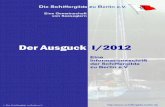 Der Ausguck I/2012 - Schiffergilde Berlin · 2012-02-02 · SchGzB I/2012 - Seite 3 Inhalt Vorwort 2 Aktuelles Ein Verein stellt sich vor 4 Termine 2012 5 Wettbewerbe Fahrtenwettbewerb