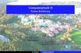 Computerphysik II - Python Einführungtheo.physik.uni-konstanz.de/CPII/VL/Python-Intro.pdf · Programmiersprache Python I Hohe Verbreitung (gut bekannt, viele Bibliotheken) I Freie