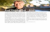 Axel Fischbacher - Guitaraxelfischbacher.com/assets/bio_kurz_axel_fischbacher_2019.pdf · Jazzgitarrist Axel Fischbacher, 1956 in Lübeck gebo-ren, zählt schon lange zu den Spitzensolisten