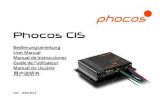 Phocos CIS - boutiquesolaire.fr€¦ · Dieser CIS-Laderegler ist mit einer hochentwickelten Nacht-Licht-Funktion ausgestattet. Er steuert den Lastausgang nachts und ist umfassend