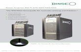 Power Inverter DIX PI 270/400/500/600 - DINSEdinse.eu/wp-content/uploads/2014/10/DIX_PI_270_400_500_600_D.pdf · Power Inverter DIX PI: In der Praxis bewährt Die MIG/MAG Stromquelle