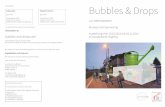 Die Künstler: Bubbles & Drops · Bubbles & Drops von ORBIT&SIEBEN Konzept und Sponsoring Ausstellung vom 10.10.2014, bis 02.11.2014 im Ausstellwerk Huglﬁ ng Orbit & Sieben Tobias