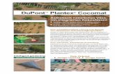 DuPont Plantex ist ein zweilagiges Verbundmaterial von Dupont¢â€‍¢Plantex ¢®und unbehandelten Kokoslangfasern