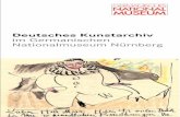 Deutsches Kunstarchiv im Germanischen Nationalmuseum …€¦ · von Wilhelm Worringer (Ausschnitt), 1954. Entstehung und Geschichte 1964 wurde im Germanischen Nationalmuseum das
