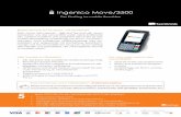 Ingenico Move/3500 - First Cash Solution · Generation wie das Move/3500 wollen keine Kraftprotze sein, sondern moderne und praktische Allrounder für den mobilen Bezahlalltag. Unabhängig