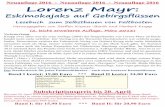 Lorenz Mayr - Seekajakforum · PDF file Neuauflage 2016 - Neuauflage 2016 - Neuauflage 2016 Lorenz Mayr: Eskimokajaks auf Gebirgsflüssen Lesebuch zum Selbstbauen von Faltbooten Herausgegeben