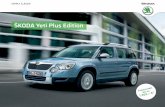 ŠKODA Yeti Plus Edition - DHT-Automobile€¦ · Die Parksensoren hinten helfen nicht nur beim Parken in der Stadt, sondern auch beim Rangieren im Gelände. Das Maxi-Dot-Display