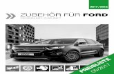 ZUBEHÖR FÜR FORD - Dresen · zubehÖr fÜr ford design mit zukunft preisliste 05/2017 2017 / 2018