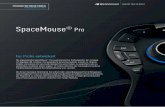 SpaceMouse Pro - CNET Content Solutionscdn.cnetcontent.com/79/e2/79e2fafc-9cdc-47da-899b-d6e3a2339ef1… · SpaceMouse® Pro Für Proﬁ s entwickelt Die ergonomische SpaceMouse®