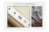 ATV-DIN 18421 / Aufmassrichtlinien - ISOblitz · HINWEIS: ATV-DIN 18421/ DIN 4140 Luftspalt Blechmantel Dämmung mind. 3% Gefälle ! „ wetterfester Blechmantel “