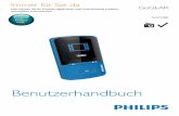 Benutzerhandbuch€¦ ·  Benutzerhandbuch Immer für Sie da Hier können Sie Ihr Produkt registrieren und Unterstützung erhalten: Fragen? Philips hilft.