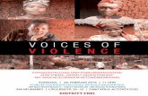 VOICES OF VIOLENCE - stimmenafrikas.de€¦ · VOICES OF VIOLENCE von Claudia Schmid, der in Kooperation mit dem WDR, dem NDR und der Film- und Medienstiftung NRW entstanden ist: