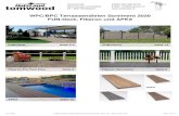 WPC/BPC Terrassendielen Sortiment 2020 FUN-Deck, Fiberon ...€¦ · Fiberon WPC besteht zu 50% aus Holz und 50% aus Kunststoff. Durch dieses Mischverhältnis spielt die Feuchtigkeit