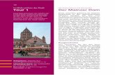 Mit Dommuseum und Domschatz Tour 1 Der Mainzer Dom€¦ · 22 Tour 1: Der Mainzer Dom Flankiert wird die sog. „schöne Main-zerin“ von den Bistumsheiligen Boni-fatius und Martinus.