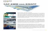 SAP EWM von KNAPP - warehouse-logistics.com EWM_de… · SAP EWM bietet mit dem integrierten MFS (Material Flow System) die Möglichkeit der direkten Kopplung von SAP EWM an die Steuerung.