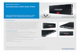 SAMSUNG SSD 850 PRO - channelpartner.de · Samsung Electronics GmbH ∙ Am Kronberger Hang 6 ∙ 65824 Schwalbach/Taunus ∙ Hotline: 0180 6 726 78 64 (0,20 €/Anruf aus dem dt.