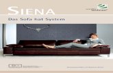 Made in Germany SIENA - sensiblerwohnen.de · Planen Sie mit unserem Baukastensystem genau das Sofa, das zu Ihnen passt SIENA Siena – gut für Sie, gut für die Umwelt Wenn Sie