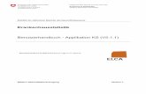 KS Manuel D V5.1.1 - · PDF file BFS - KS: Benutzerhandbuch V 5.1.1 / 11.09.13 / JVE, YGA, ECI 5 / 39 ELCA Informatique SA, Schweiz, 2012. 1 Einführung Das vorliegende Dokument ist