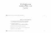 Einführung in SIMULINK 3 - KIT · SIMULINK 3.0 Paul Weber 22.07.99 Rechenzentrum Universität Karlsruhe 2 von 54 Was ist Simulink? • interaktives, graﬁkorientiertes Programm-zur