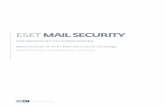 ESET Mail Security for Microsoft Exchange Server€¦ · ESET Mail Security für Exchange Server. Es richtet sich in erste Linie an Benutzer, die bisher noch keine oder wenig Erfahrungen