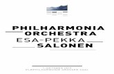 PHILHARMONIA ORCHESTRA€¦ · Mehr als 1.000 CD- und Plattenaufnahmen sowie zahlreiche Soundtracks für Filme und Computerspiele hat das Philharmonia Orchestra seit seiner Gründung